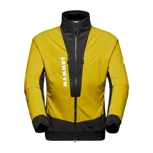 Bild von Mammut Herren Aenergy Insulation Hybrid Jacket - Kunstfaserjacke in Gelb für Bergsportler