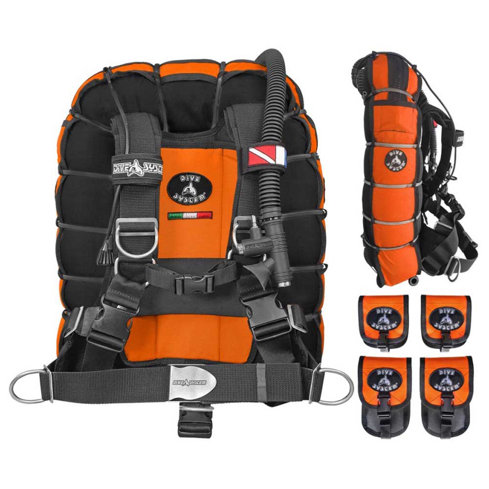 Bild von Dive System Fly Tech Wing Orange L Herren,Damen