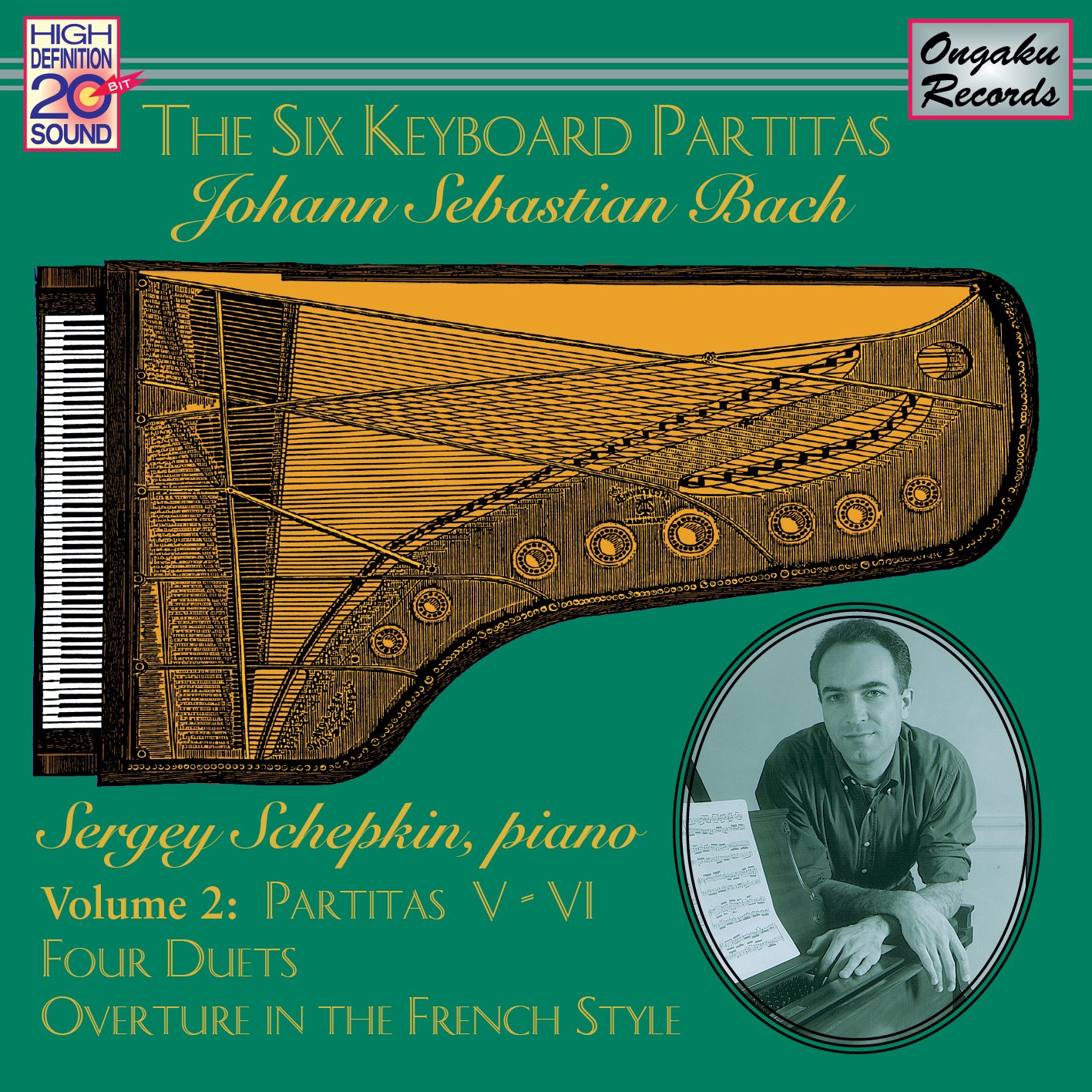 Bild von J S  Bach - 6 Keyboard Partitas Vol 2