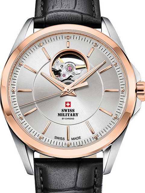 Bild von Swiss Military by Chrono Automatikuhr Swiss Military SMA34085.37 Automatik Herrenuhr 40mm 10ATM Swiss Military SMA34085.37 Automatik Herrenuhr 40mm 10ATM