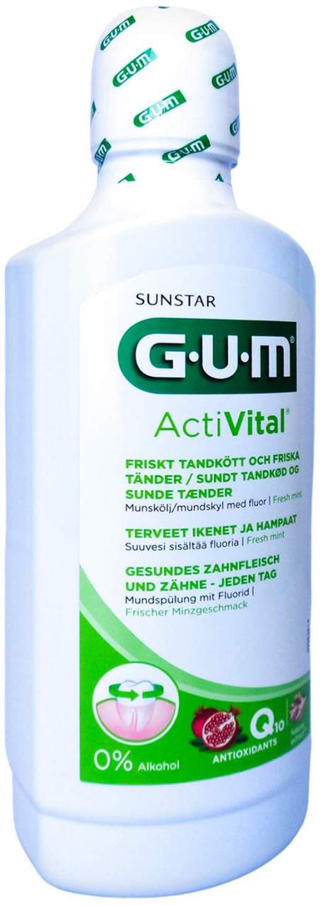 Bild von Sunstar Deutschland GmbH Mundspülung GUM ActiVital Mundspülung, 500 ml