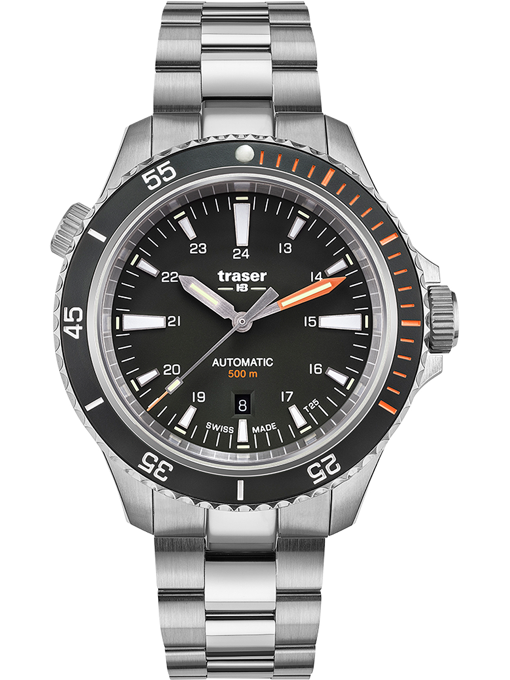 Bild von Traser H3 110324 P67 Diver Automatik Black Herrenuhr 46mm 50ATM