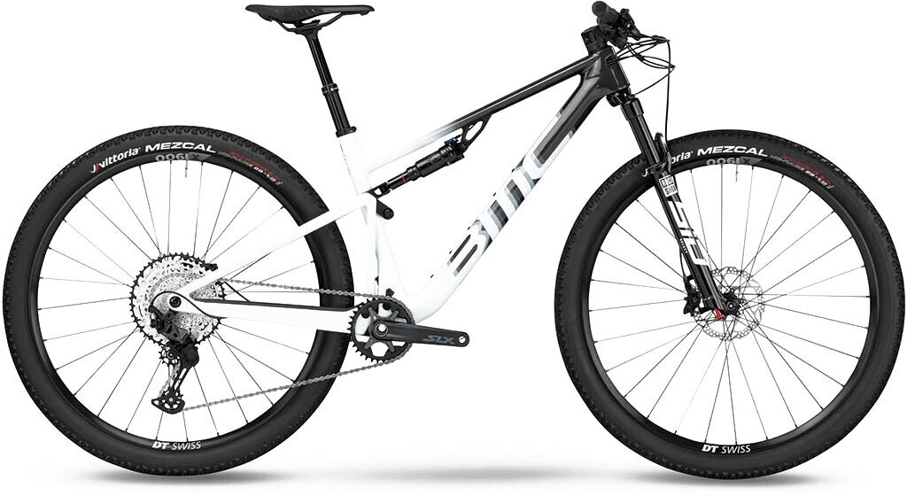 Bild von bmc fourstroke three full suspension mtb shimano slx 12s 29   carbon grau weis 2023