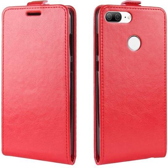 Bild von MU Classic Crazy Horse Leder Flipcase Series (Honor 9 Lite), Smartphone Hülle, Rot