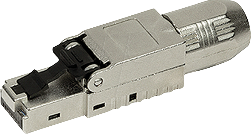 Bild von Roline feldkonfektionierbarer RJ-45 Stecker Kat.6A (Class EA), STP (Netzwerkkabel Stecker), Netzwerk Zubehör