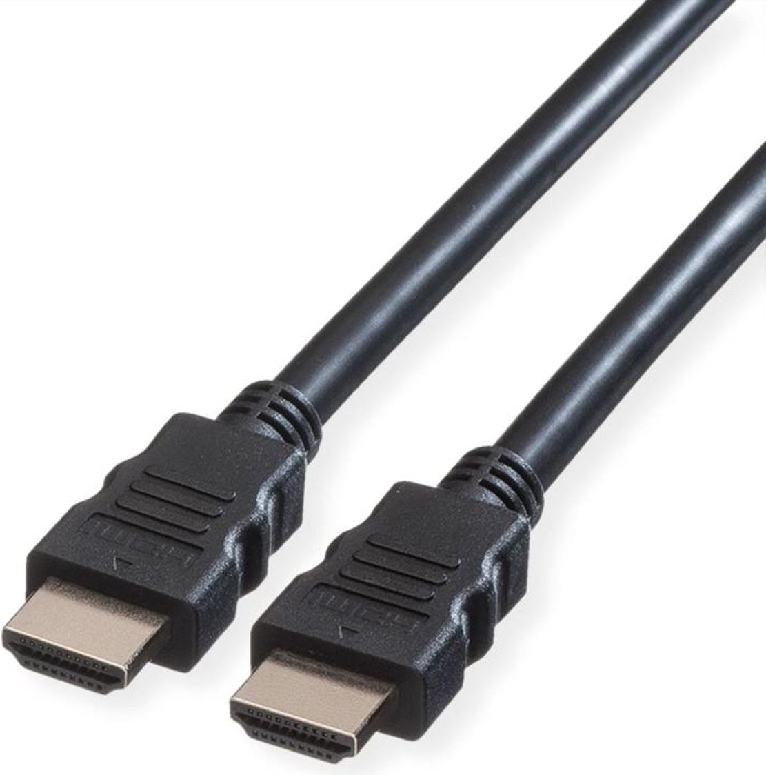 Bild von VALUE 8K HDMI Ultra HD Kabel mit Ethernet, ST/ST Audio- & Video-Kabel, HDMI Typ A Männlich (Stecker), HDMI Typ A Männlich (Stecker) (1000.0 cm)