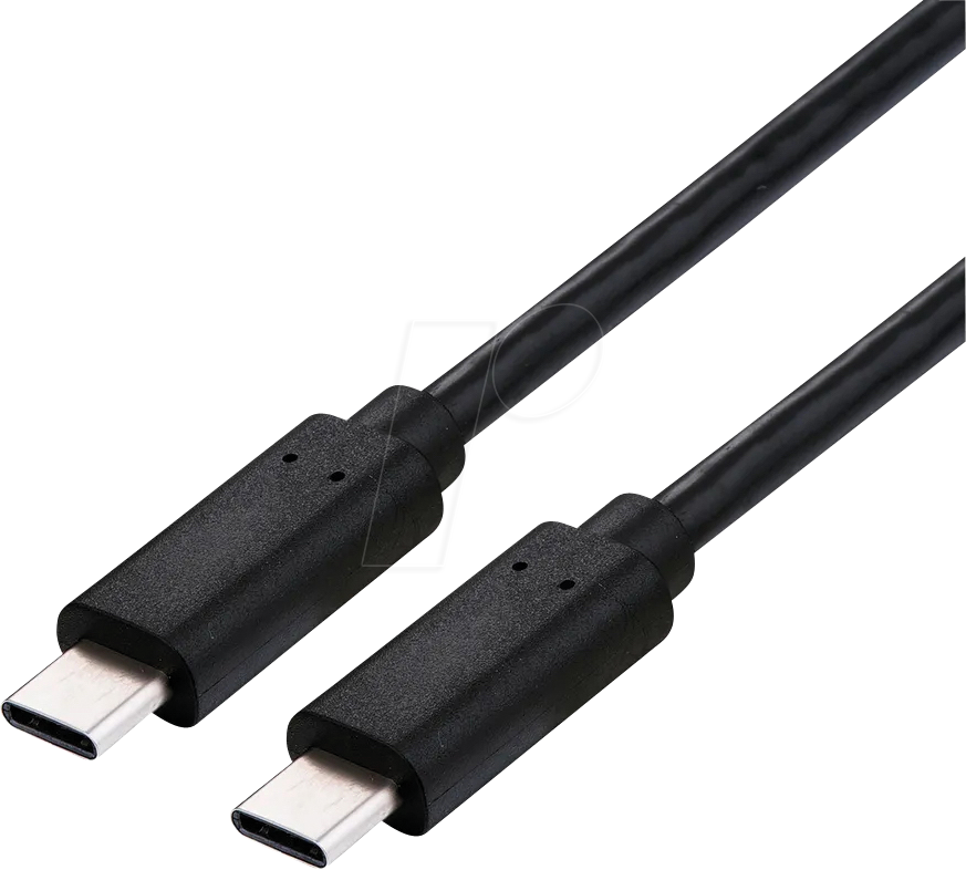 Bild von VALUE USB4 Gen3x2 Kabel, C–C, ST/ST USB-Kabel, USB Typ C (USB-C) Männlich (Stecker), USB Typ C (USB-C) Männlich (Stecker) (50.0 cm), 40Gbit/s, 100W