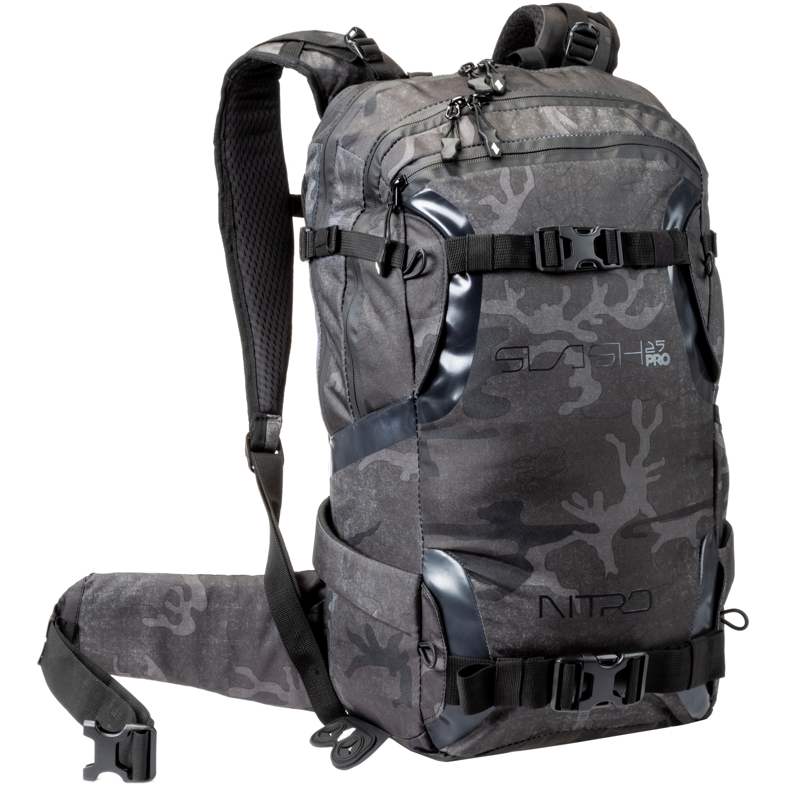 Bild von Nitro Snowboards Slash 25 Pro Snowboardrucksack, Tourenrucksack , 25 L, Forged Camo