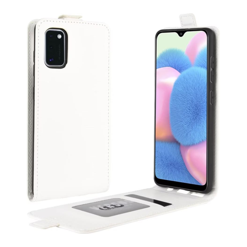 Bild von Cover-Discount Galaxy A41 - Klassisches Flip Case vertikal weiss