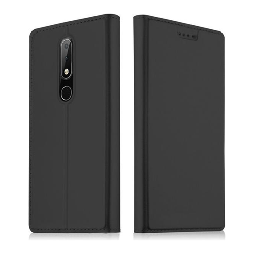 Bild von MU Classic Classic Leder Bookcover für Nokia 6.1 Plus