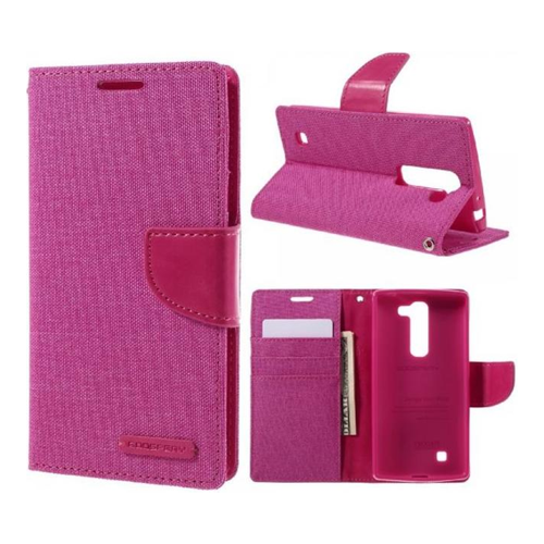Bild von Goospery Canvas Diary Series (Magna), Smartphone Hülle, Rosa, Pink