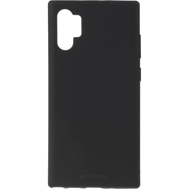 Bild von Goospery Soft Feeling Jelly Series (Samsung Galaxy Note 10+), Smartphone Hülle, Schwarz