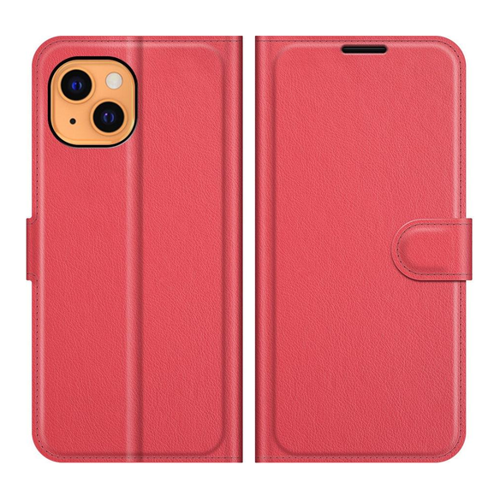 Bild von Cover-Discount iPhone 13 mini - Leder Etui Hülle rot