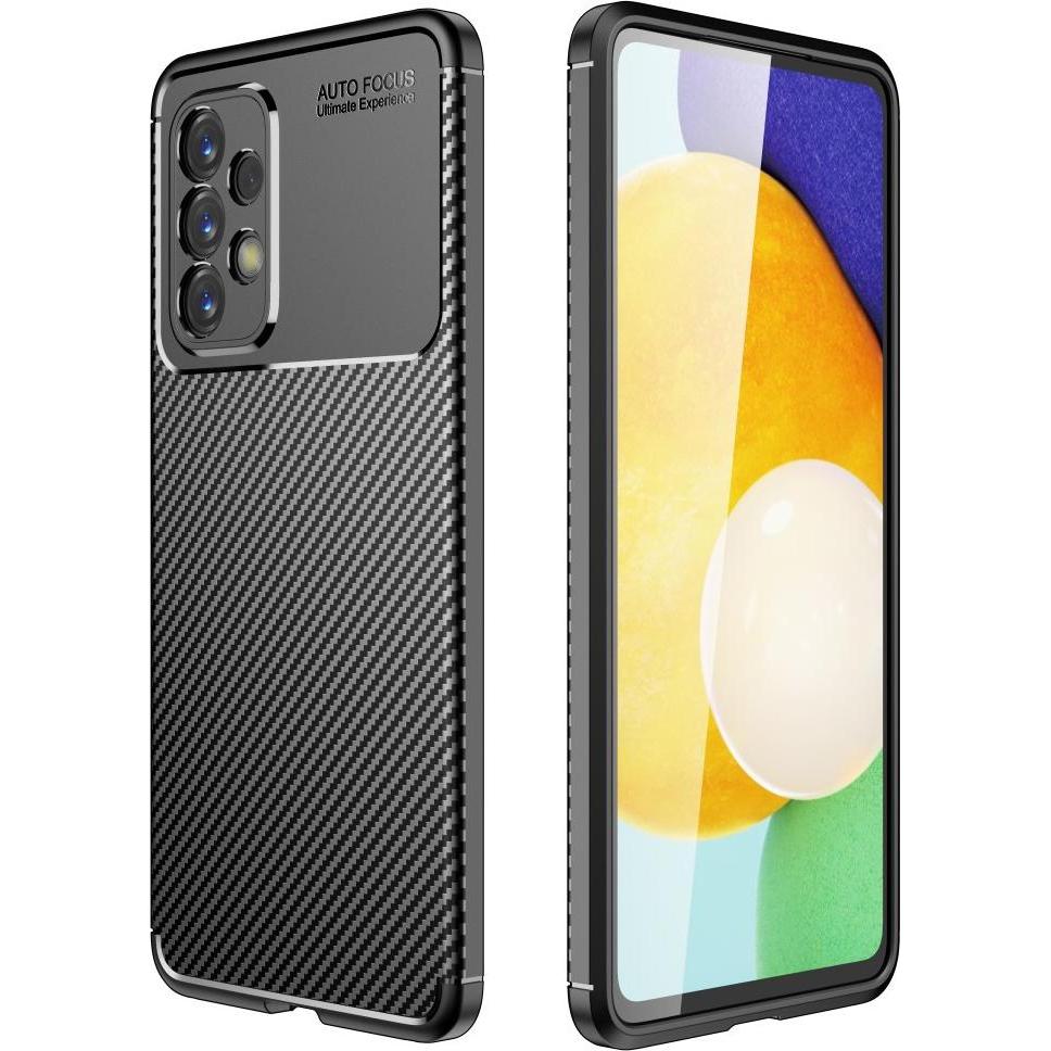 Bild von Cover-Discount Galaxy A33 5G - Carbon Fiber Case schwarz (Samsung Galaxy A33 5G), Smartphone Hülle, Schwarz