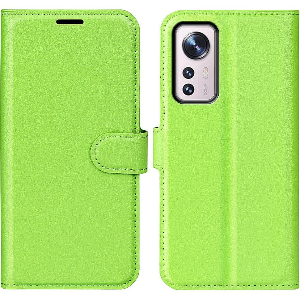 Bild von Cover-Discount Xiaomi 12/12X - Leder Etui Hülle grün (Xiaomi 12X), Smartphone Hülle, Grün