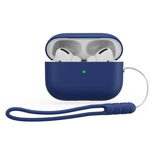 Bild von Cover-Discount AirPods Pro 2 - Silikoncase (Kopfhörer Hülle), Kopfhörertasche + Schutzhülle, Blau