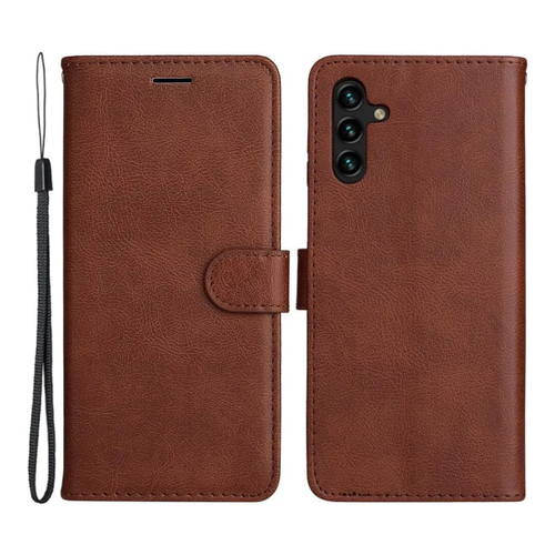 Bild von Cover-Discount Galaxy A34 - Leder Etui Hülle in Braun