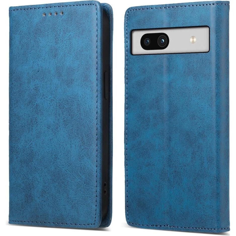 Bild von Cover-Discount Google Pixel 7a - Hülle mit RFID Blocker blau (Google Pixel 7a), Smartphone Hülle, Blau