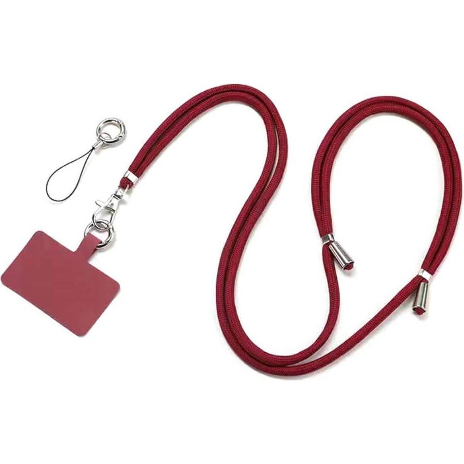 Bild von Cover-Discount Universal Handykette mit Riemen weinrot, Handykette, Rot