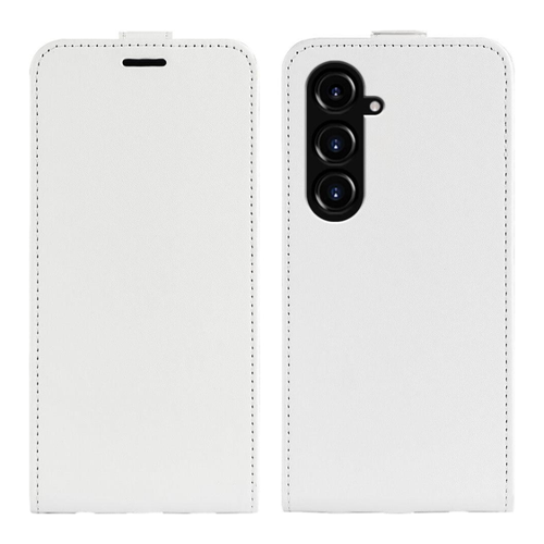 Bild von Cover-Discount Galaxy S23 FE - Klassisches Flip Case vertikal weiss