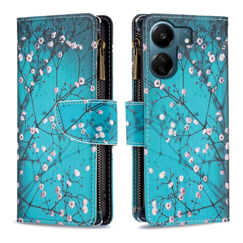 Bild von Xiaomi Poco C65 / Redmi 13C - Brieftaschen Hülle Blüten