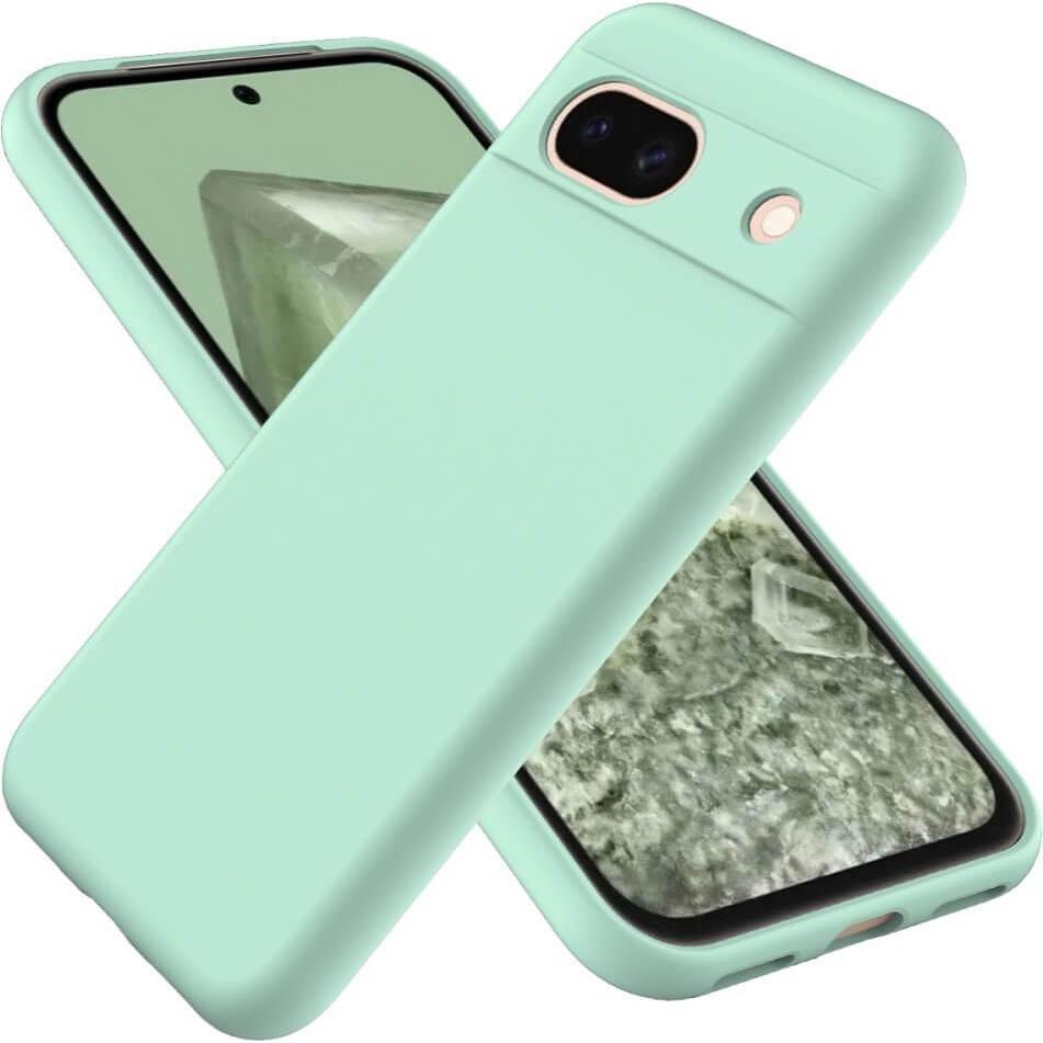 Bild von Cover-Discount Google Pixel 8a - Silikon Gummi Hülle (Google Pixel 8a), Smartphone Hülle, Grün
