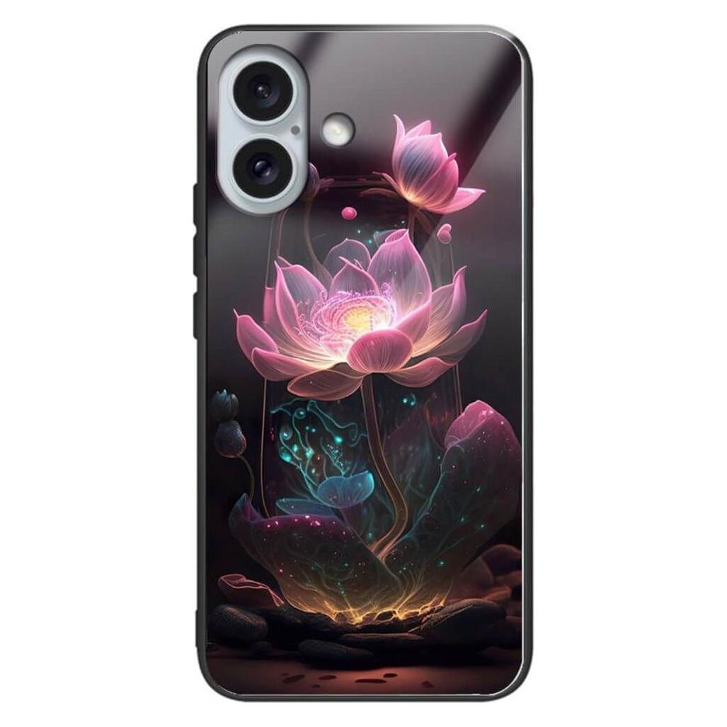 Bild von Cover-Discount iPhone 16 - Panzerglas Handyhülle (Apple iPhone 16), Smartphone Hülle, Violett