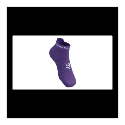 Bild von Compressport Pro Racing Socks V4.0 Run Low Violet – Die perfekte Laufsohle