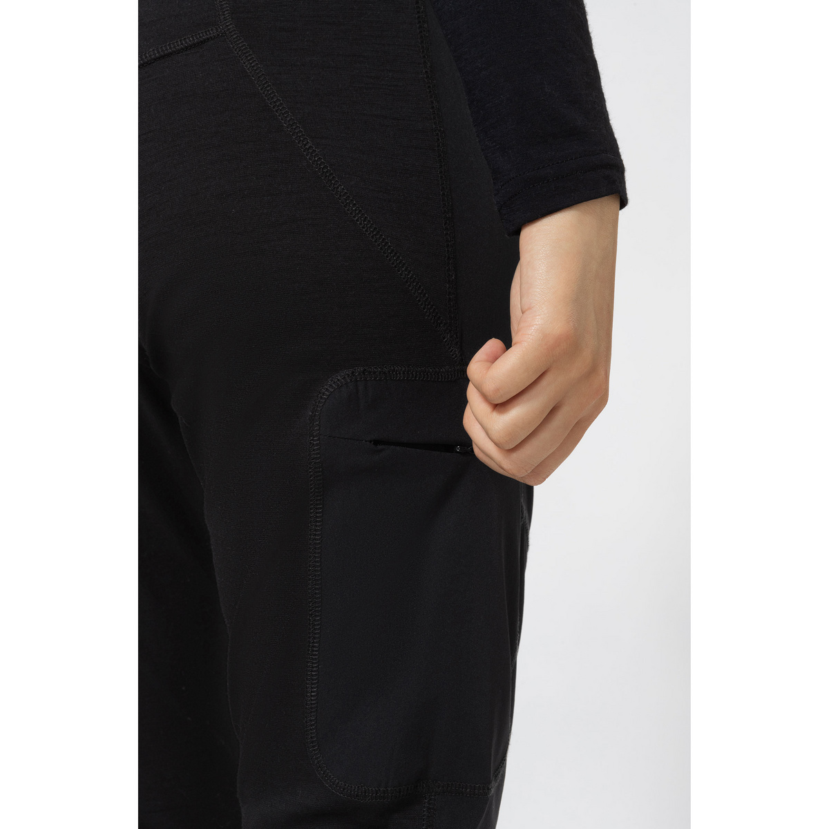 Bild von SUPER.NATURAL Funktionshose Merino Hose W ALPINE ACTIVE PANTS funktioneller Merino-Materialmix