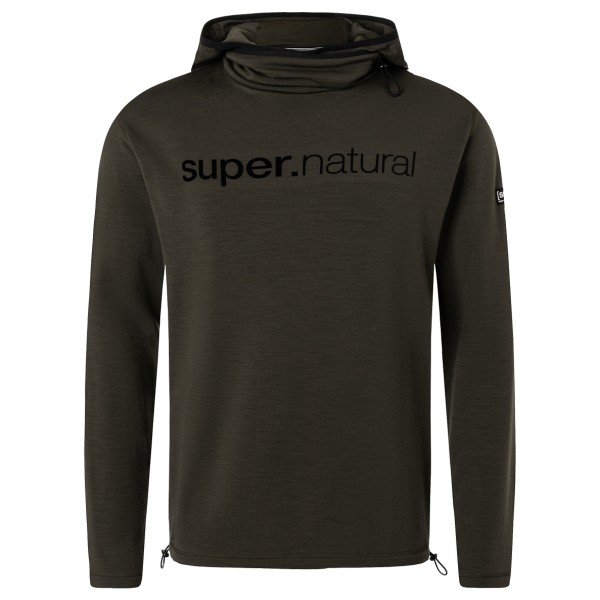 Bild von super.natural - Alpine Hooded II - Hoodie Gr M schwarz