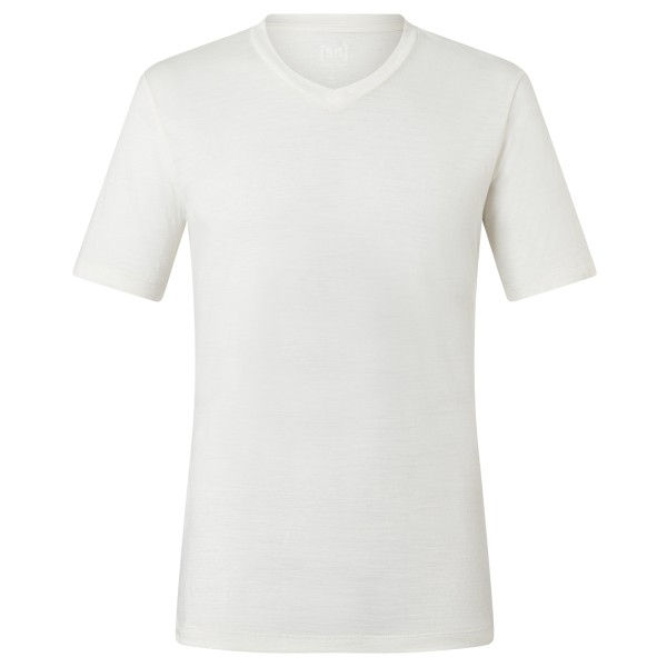 Bild von Super Natural, Herren, Funktionsshirt, Sierra 140 V Neck (L), Weiss, L