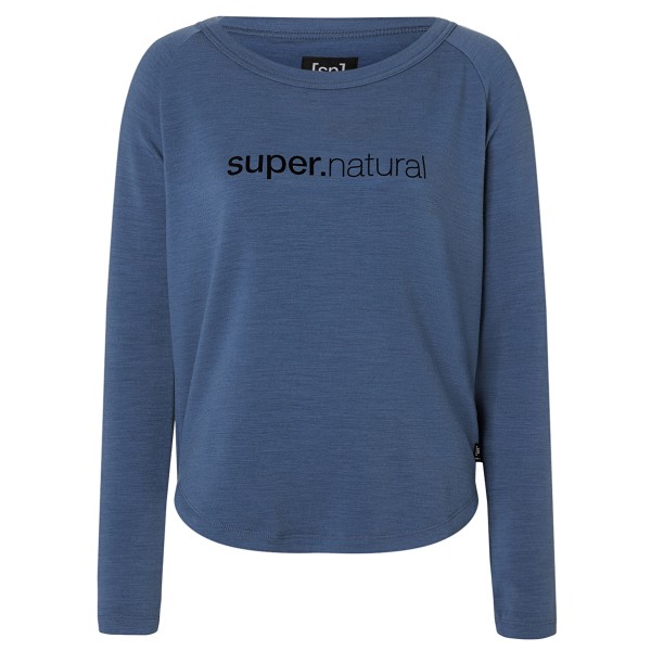 Bild von Super Natural, Damen, Pullover, Women's Everyday Crew, Blau, (XL)