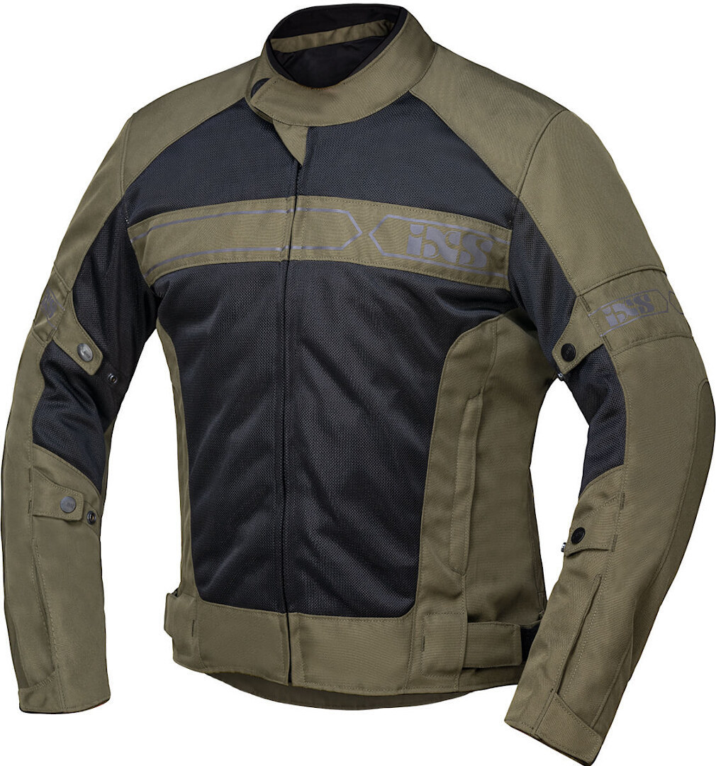 Bild von IXS Evo-Air Motorrad Textiljacke, schwarz-grün, Größe 4XL für Männer