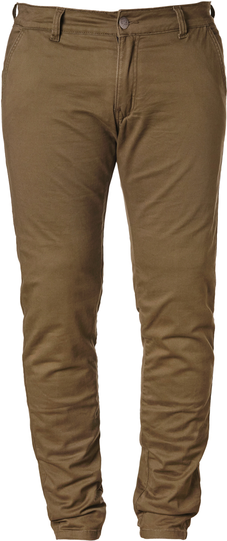 Bild von GMS Chino Atheris Motorrad Textilhose, grün, Größe 34 38 für Männer
