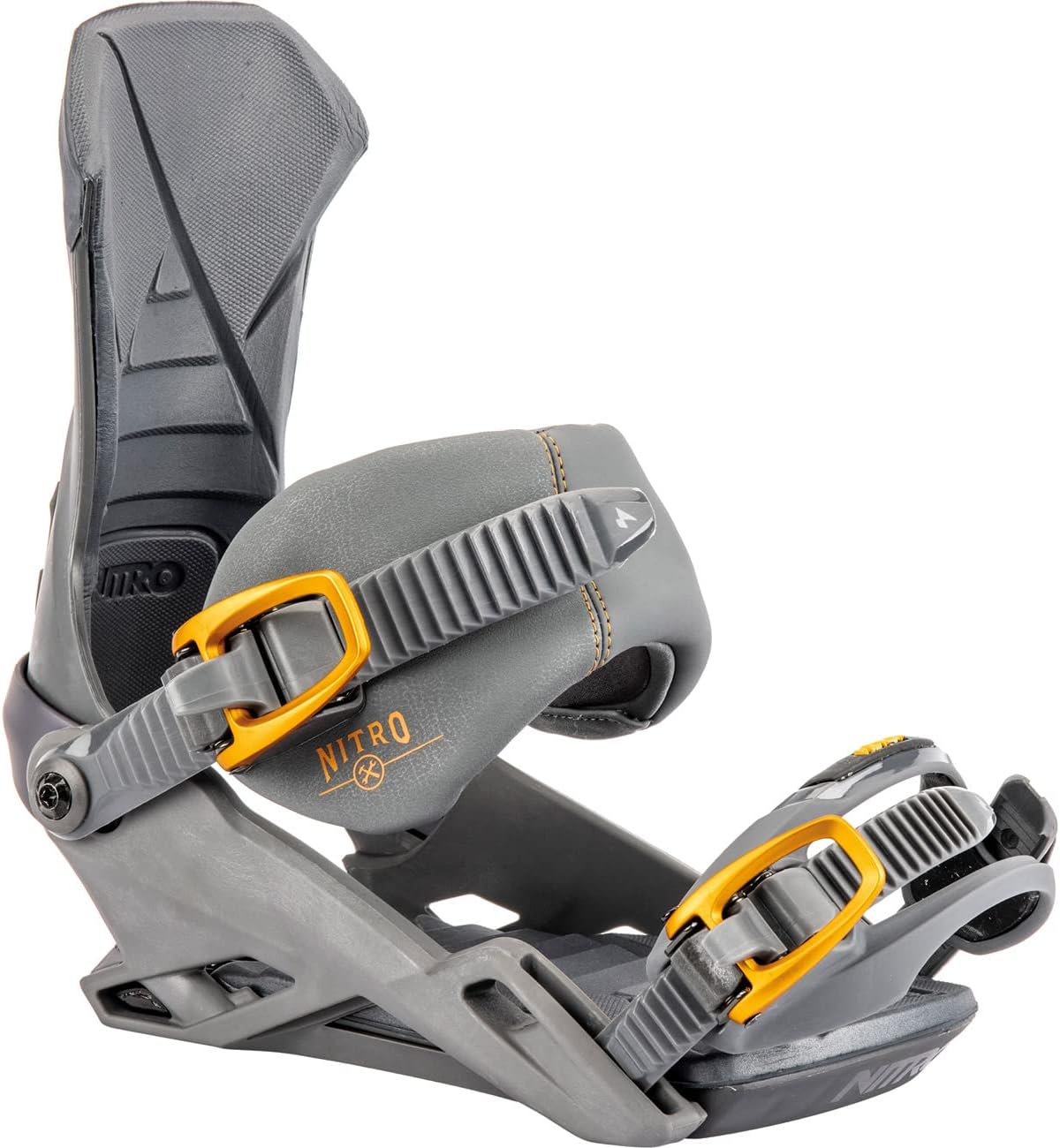 Bild von Nitro Herren Team '23 All Mountain Freestyle Freeride Bindung Snowboardbindung, Factory Craft S, L