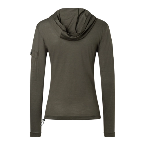 Bild von Super.Natural Damen Relax Light Pocket Hoodie – Komfort und Stil vereint