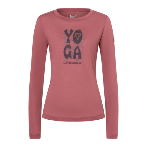 Bild von Super.Natural Damen Heart Of Yoga Longsleeve – Flexibel und Funktional für jeden Tag