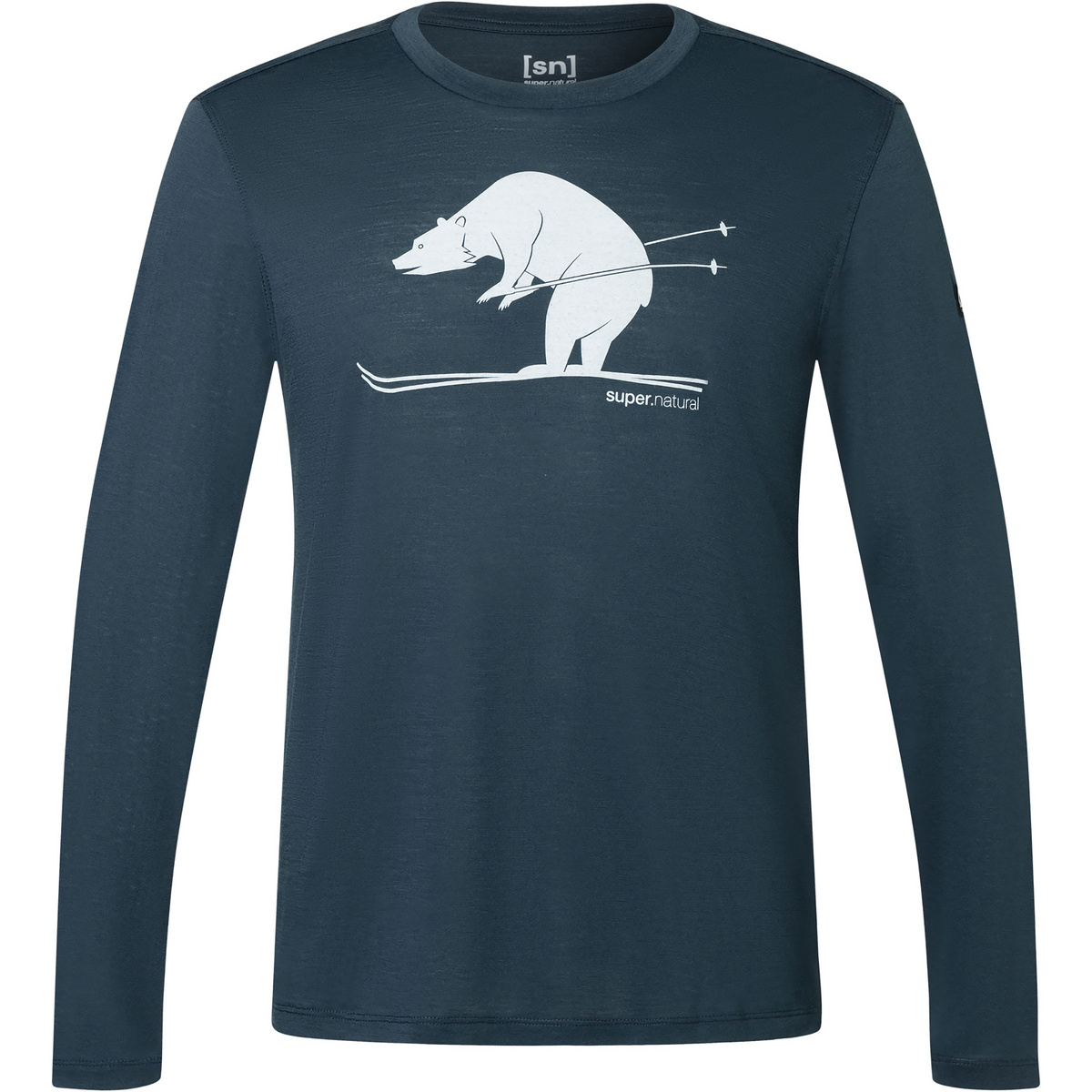 Bild von super.natural - Ski Karl L/S - Longsleeve Gr 54 - XL blau