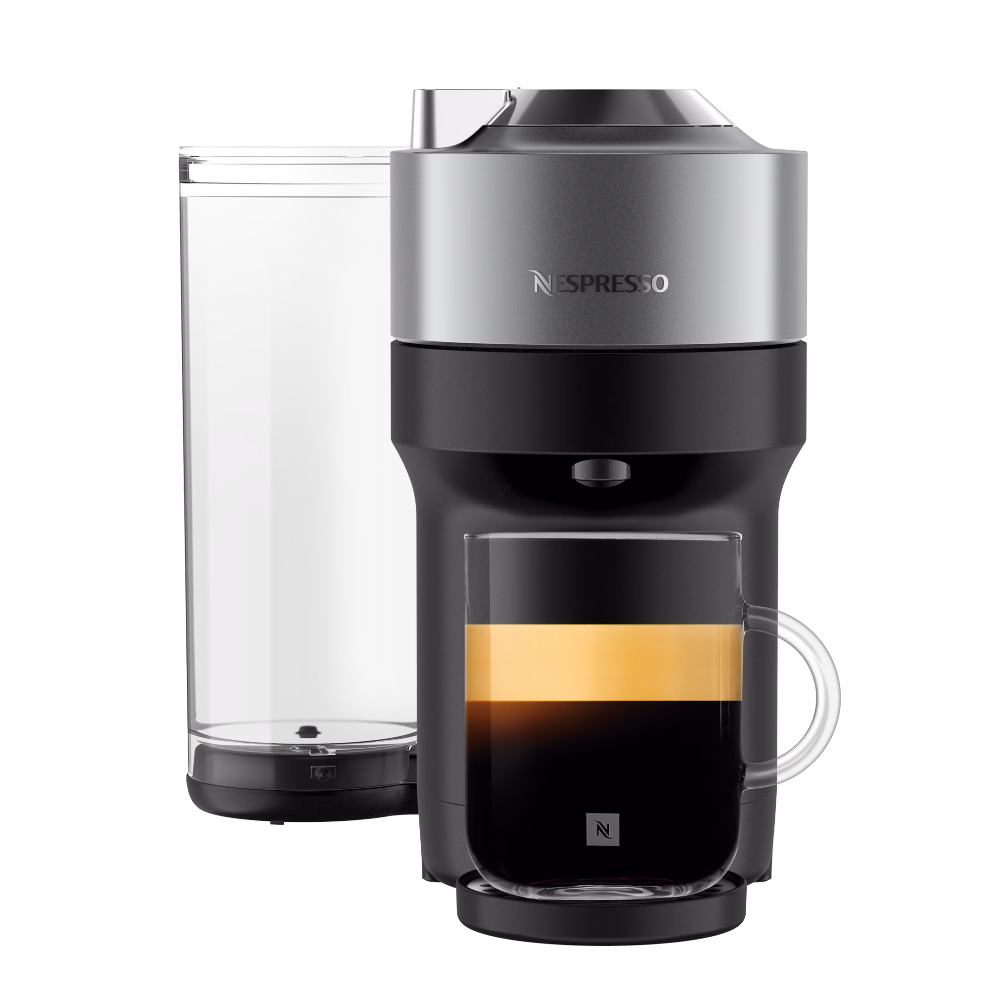 Bild von Nespresso VERTUO Pop+ Titan  Vertuo Kaffeemaschine