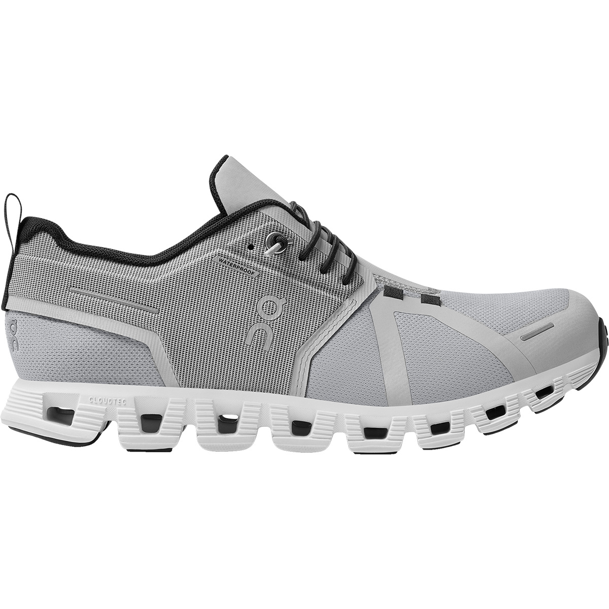 Bild von On Cloud 5 Waterproof Damen Laufschuhe (Hellgrau 10 42 EU) Laufschuhe
