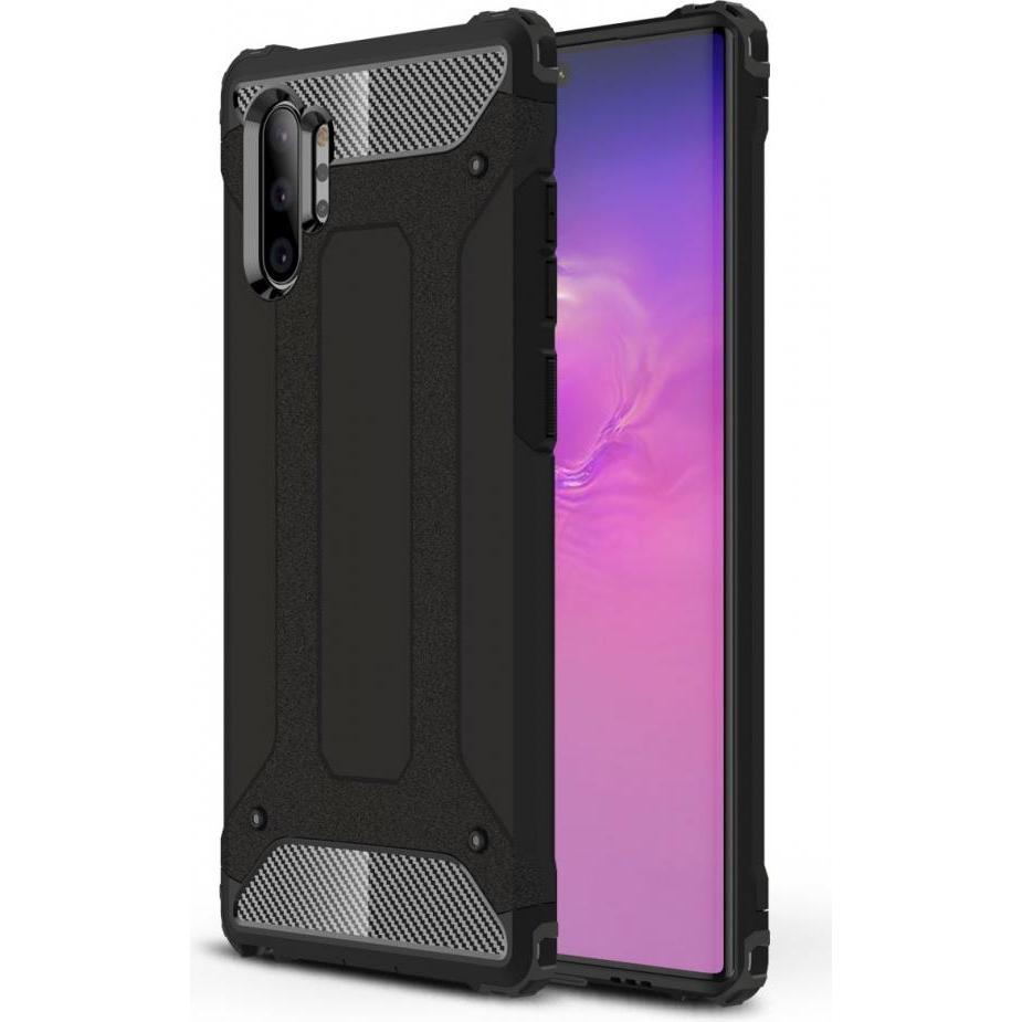 Bild von Screenguard AdventureCase Samsung Galaxy Note10+ Hybrid Hülle (Samsung Galaxy Note 10+), Smartphone Hülle, Schwarz