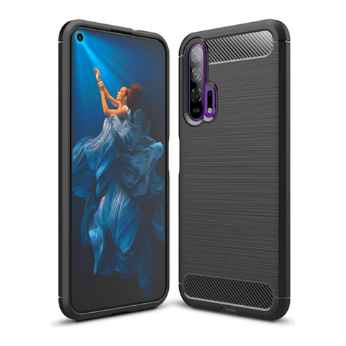 Bild von Screenguard Honor 20 Pro Hülle Carbon Brushed Soft TPU