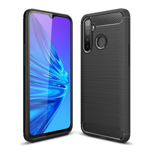 Bild von Screenguard Realme 5 Hülle - Carbon Brushed Soft TPU