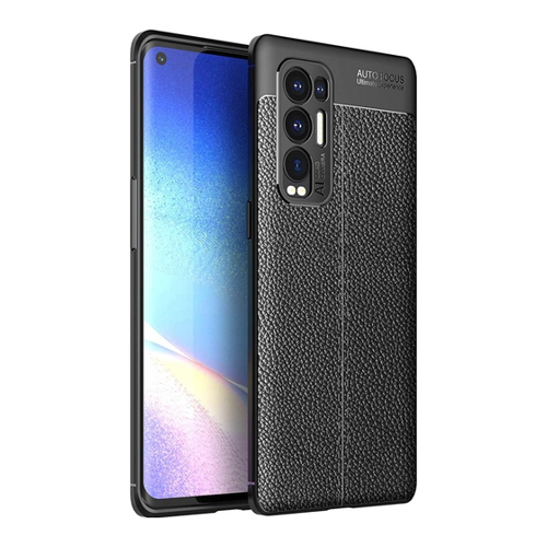 Bild von Screenguard Oppo Find X3 Neo Hülle Leather Design TPU Cover