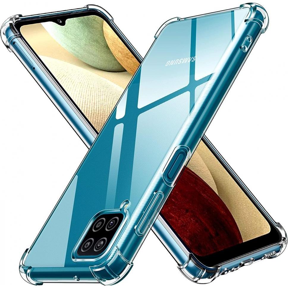 Bild von Screenguard Samsung Galaxy M12 Hülle Crystal Soft Airbag Bumper (Samsung Galaxy M12), Smartphone Hülle, Transparent