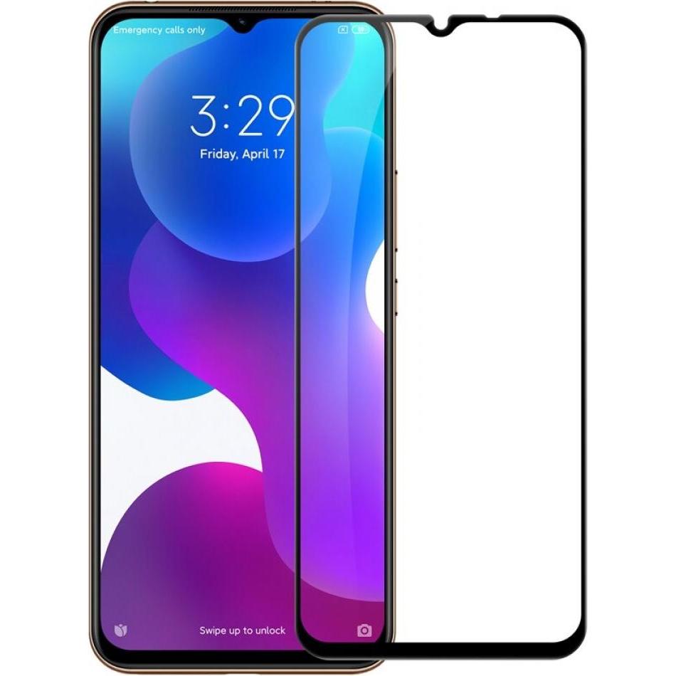 Bild von Screenguard Xiaomi Mi 10 Lite Full Screen Panzerglas Schutzfolie 2.5D 9H (1 Stück, Xiaomi Mi 10 Lite), Smartphone Schutzfolie, Schwarz