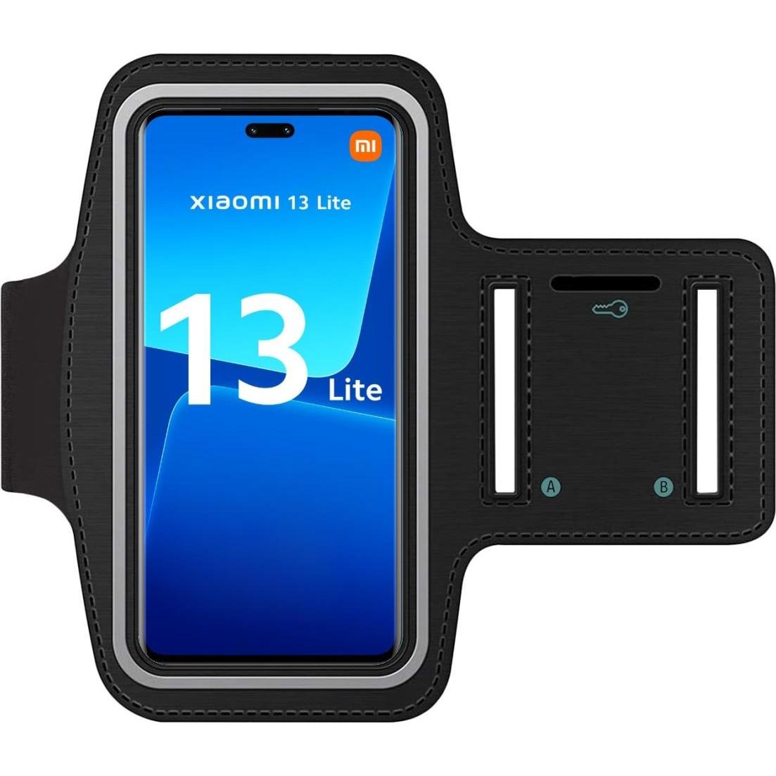 Bild von SmartFitness Xiaomi 13 Lite Handy Sport Armband, Smartphone Sportarmband, Schwarz