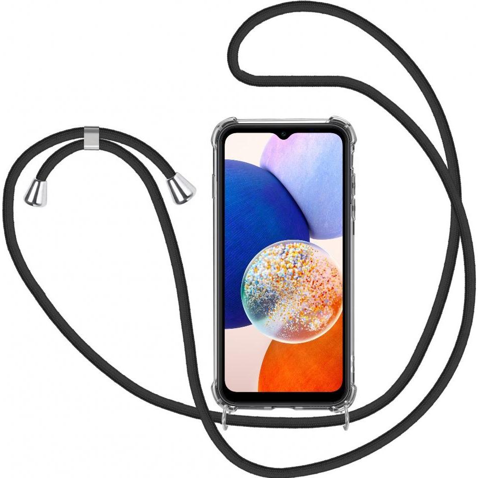Bild von Screenguard Samsung Galaxy A14 5G Loopster Necklace Hülle (Galaxy A14 5G), Smartphone Hülle, Transparent