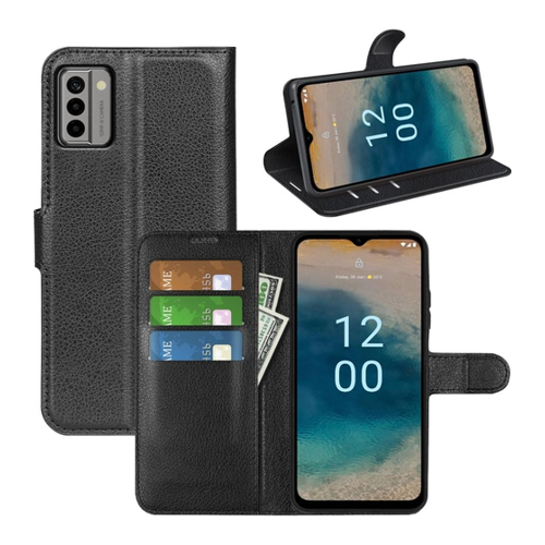 Bild von Screenguard Nokia G22 Leather Guard Lederhülle – Smartphone Hülle in Schwarz