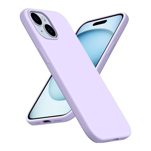 Bild von Screenguard Apple iPhone 15 Liquid Silicone Case in Violett – Ein detailierter Produkttest